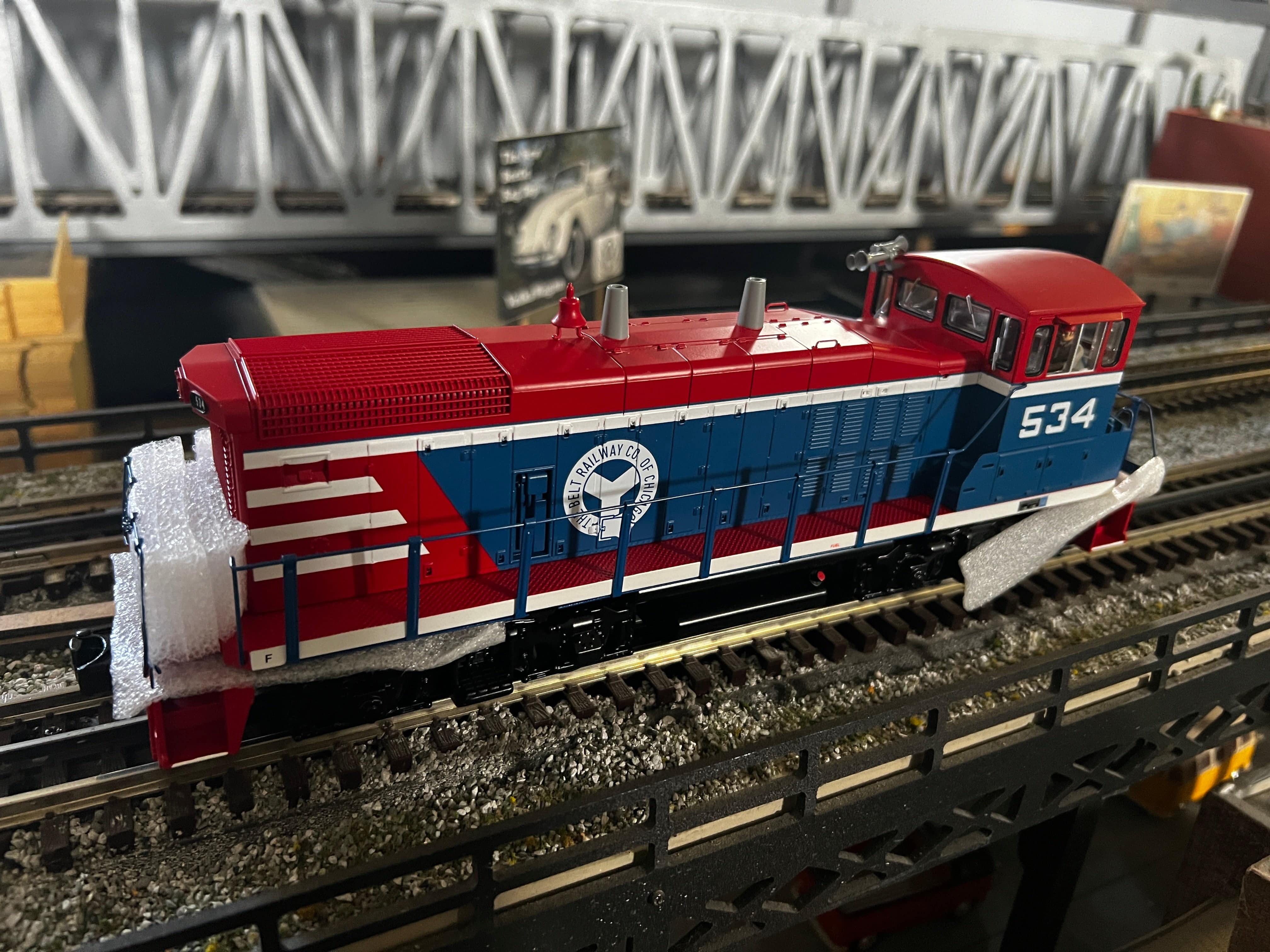 MTH 30-20972-1 - MP15DC Diesel Engine "Belt Railway of Chicago" #534 w/ PS3 - Custom Run for Berwyn's - Image 2