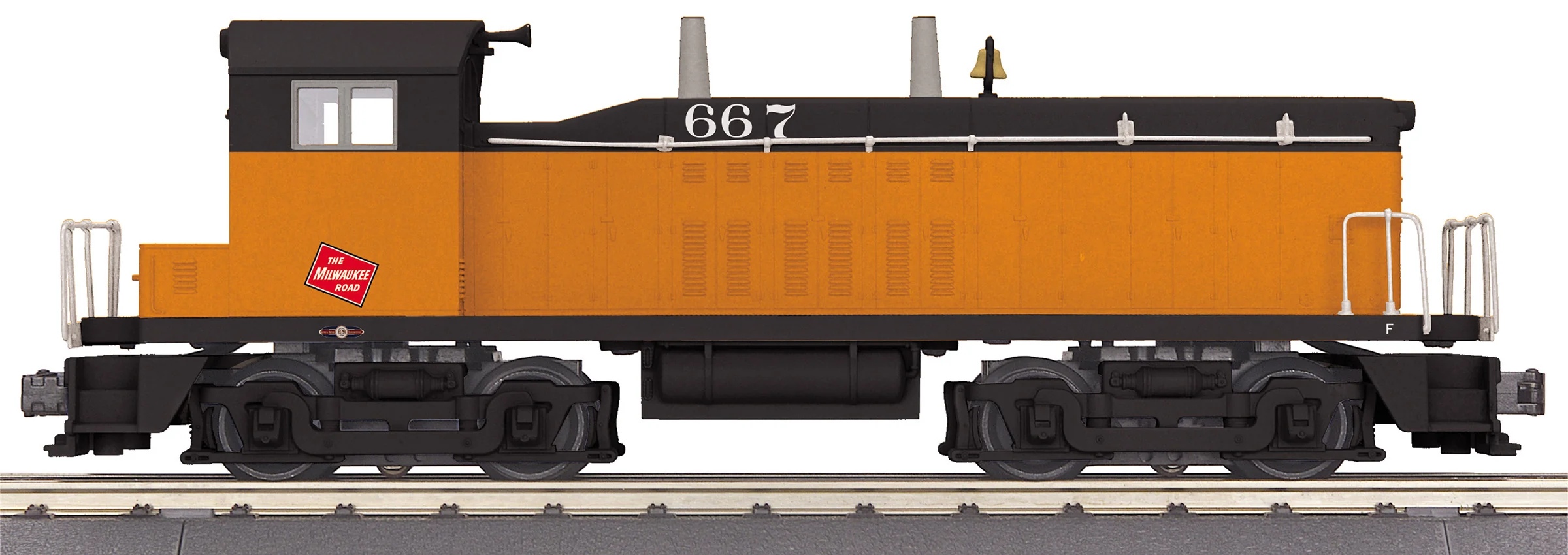 MTH 30-21135-1 - EMD NW-2 Switcher Diesel Engine "Milwaukee Road" #667 w/ PS3 - Image 4
