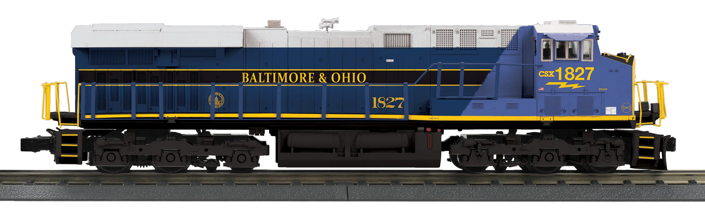 MTH 30-21241-1 - ES44AC Imperial Diesel Engine "CSX" #1827 w/ PS3 (Baltimore & Ohio Heritage) - Image 5