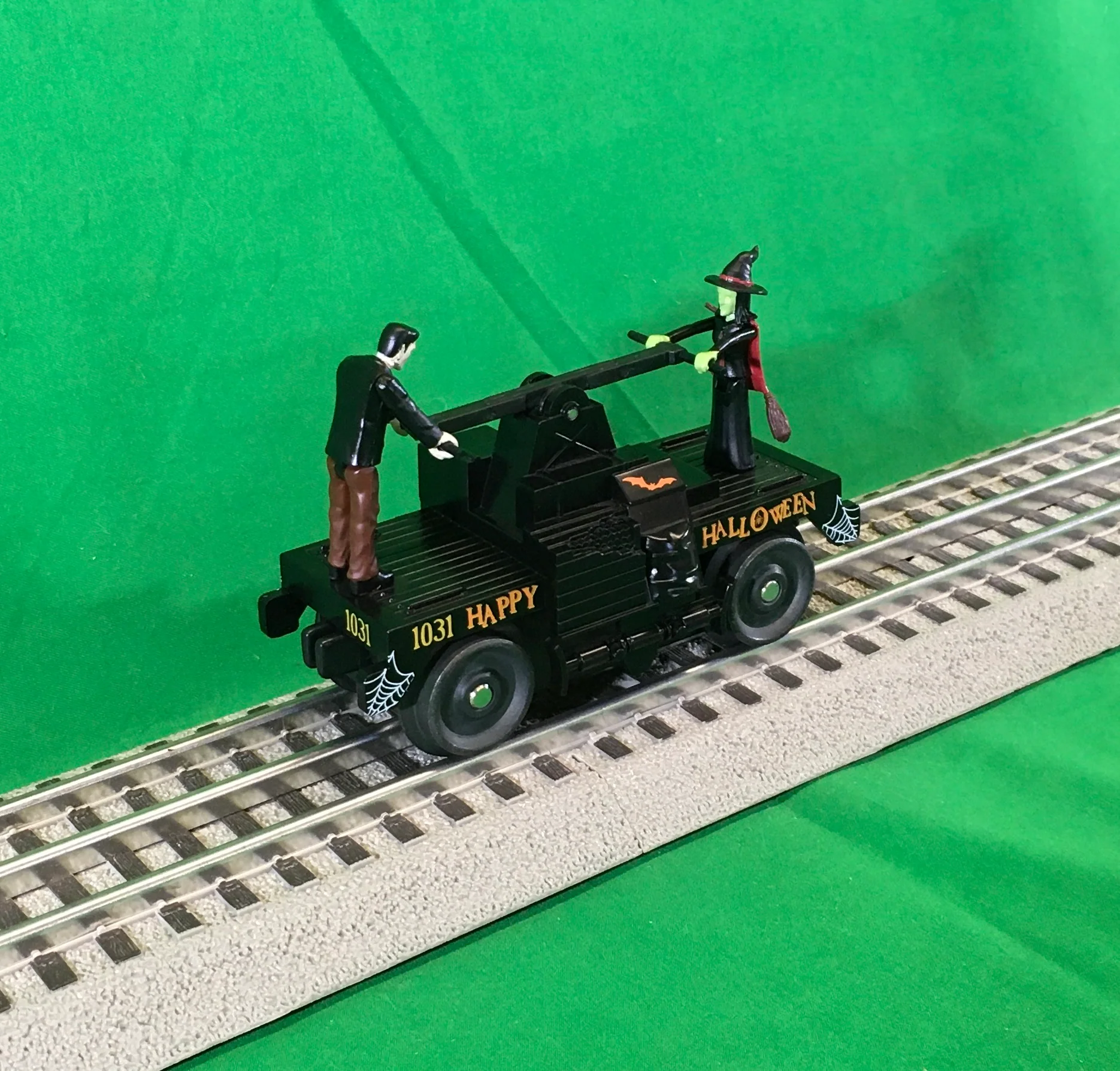 MTH 30-5242 - Operating Hand Car "Halloween" - Image 2