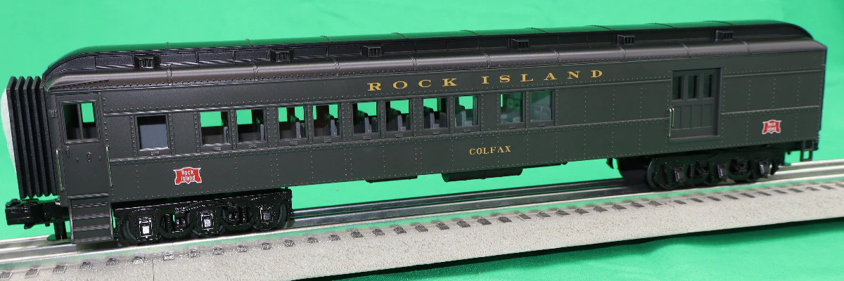 MTH - Railking - 60' Madison Passenger Set "Rock Island" (7-Car) - Custom Run for MrMuffin'sTrains - Image 6