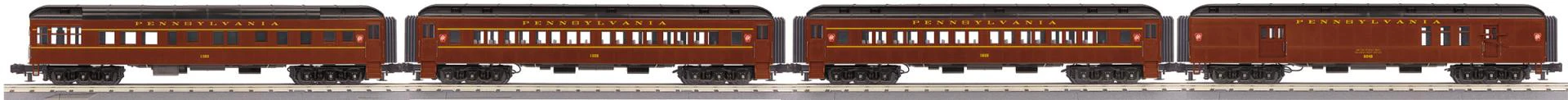 MTH 30-69379 - 60' Madison Passenger Set "Pennsylvania" (4-Car) - Image 2