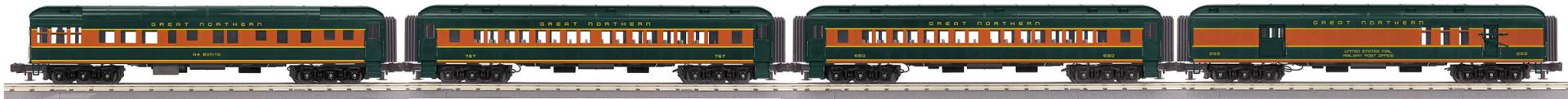 MTH 30-69385 - 60' Madison Passenger Set "Great Northern" (4-Car) - Image 2