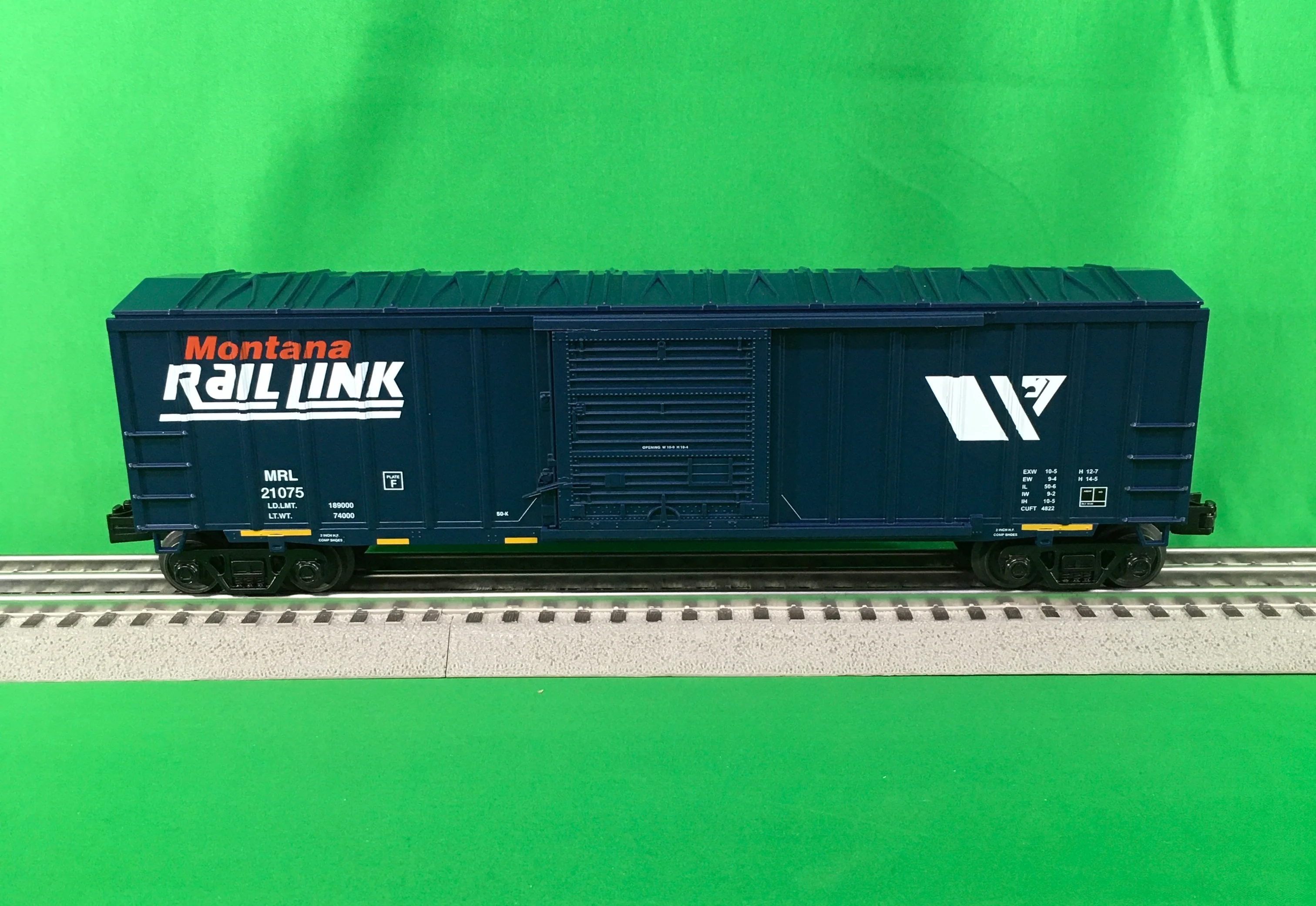 MTH 30-71092 - 50' Modern Box Car "Montana Rail Link" #21075 - Image 3
