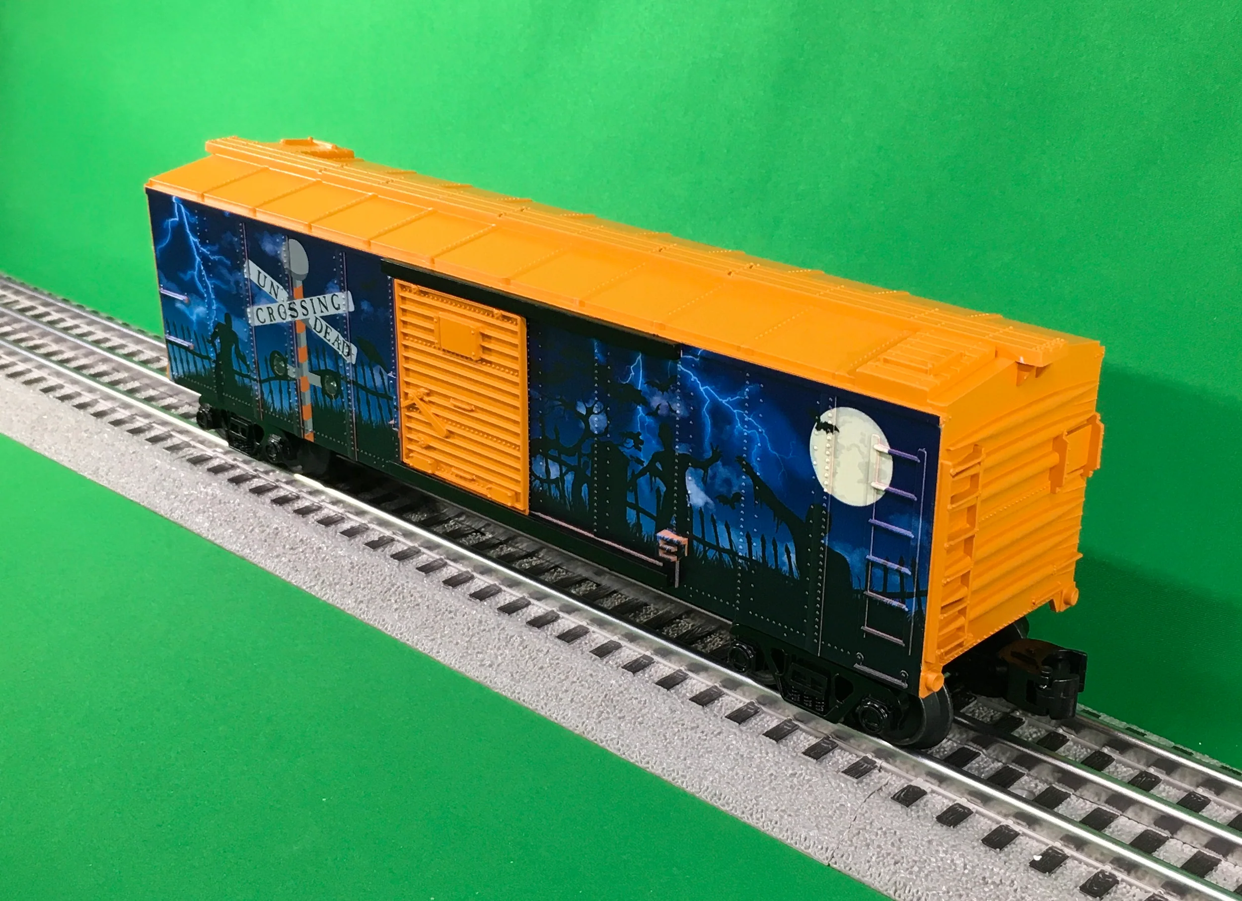 MTH 30-71108 - Box Car "Halloween" #2022 w/ Blinking LEDs