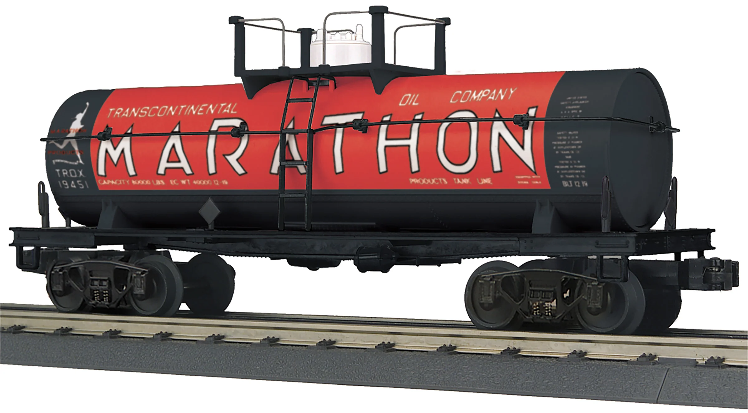 MTH 30-73611 - Tank Car "Marathon" #19451 - Image 4