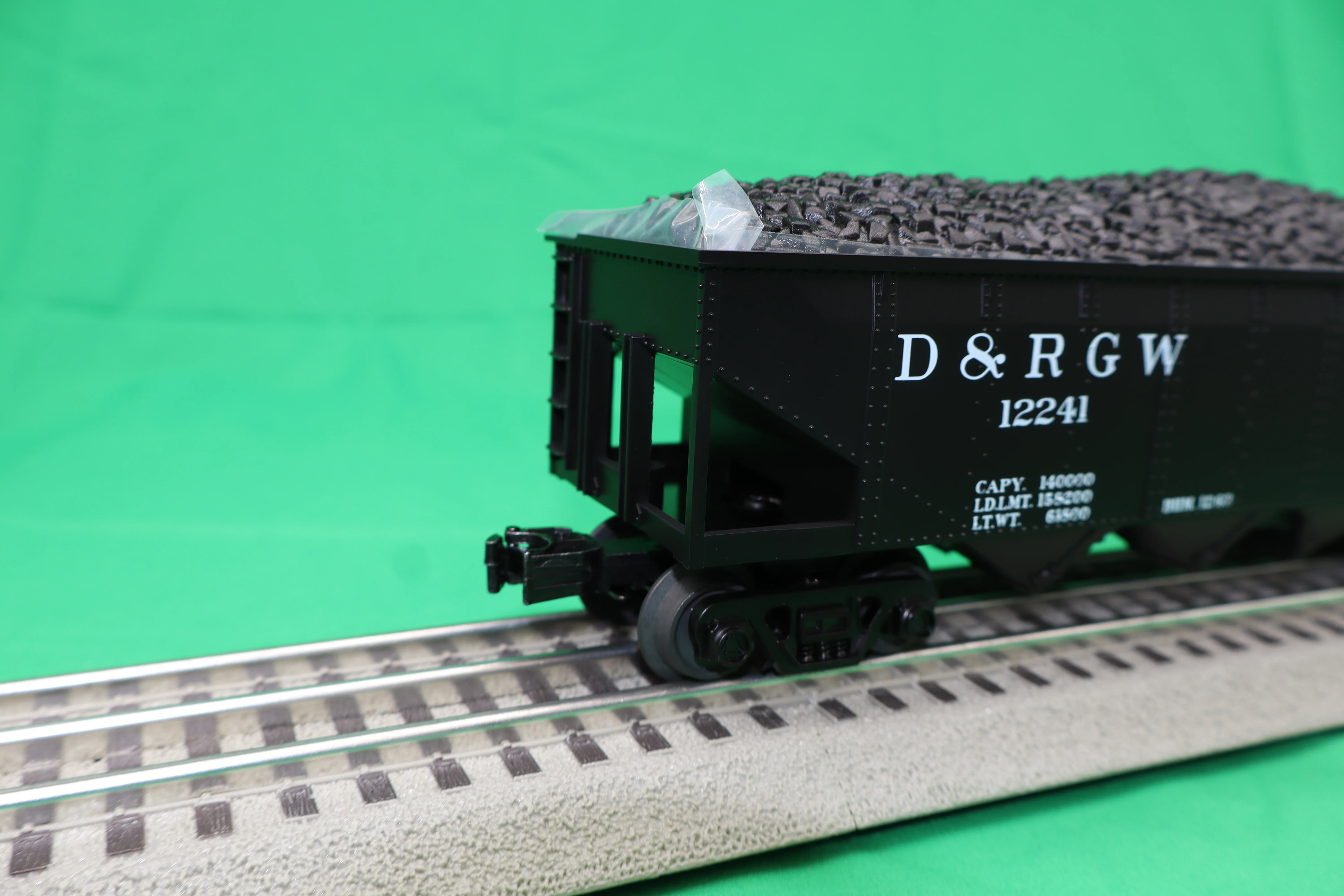MTH 30-75757 - 4-Bay Hopper Car "Denver & Rio Grande" #12241 - Image 2