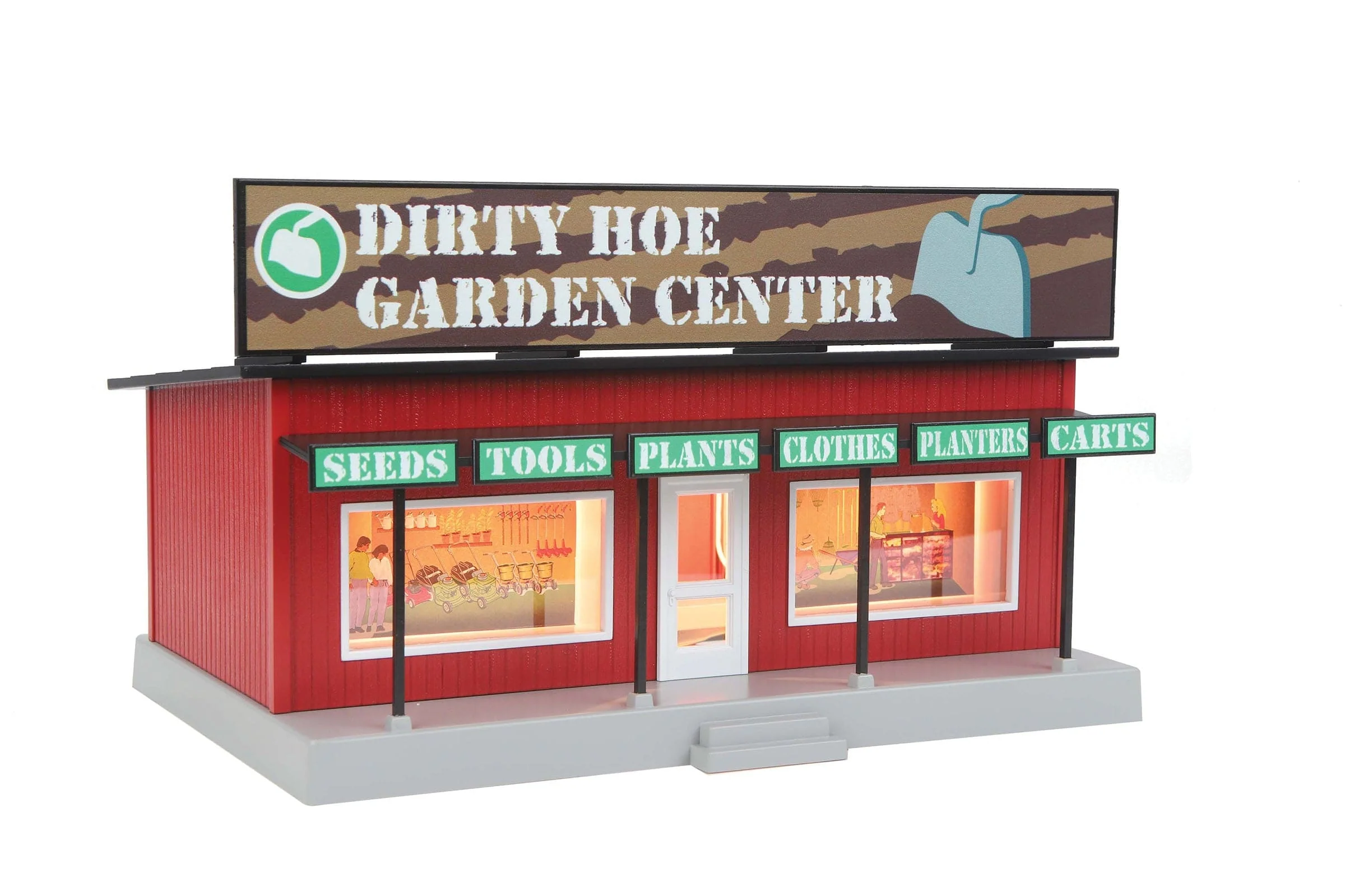 MTH 30-90639 - Road Side Stand "Dirty Hoe Garden Center" - Image 7