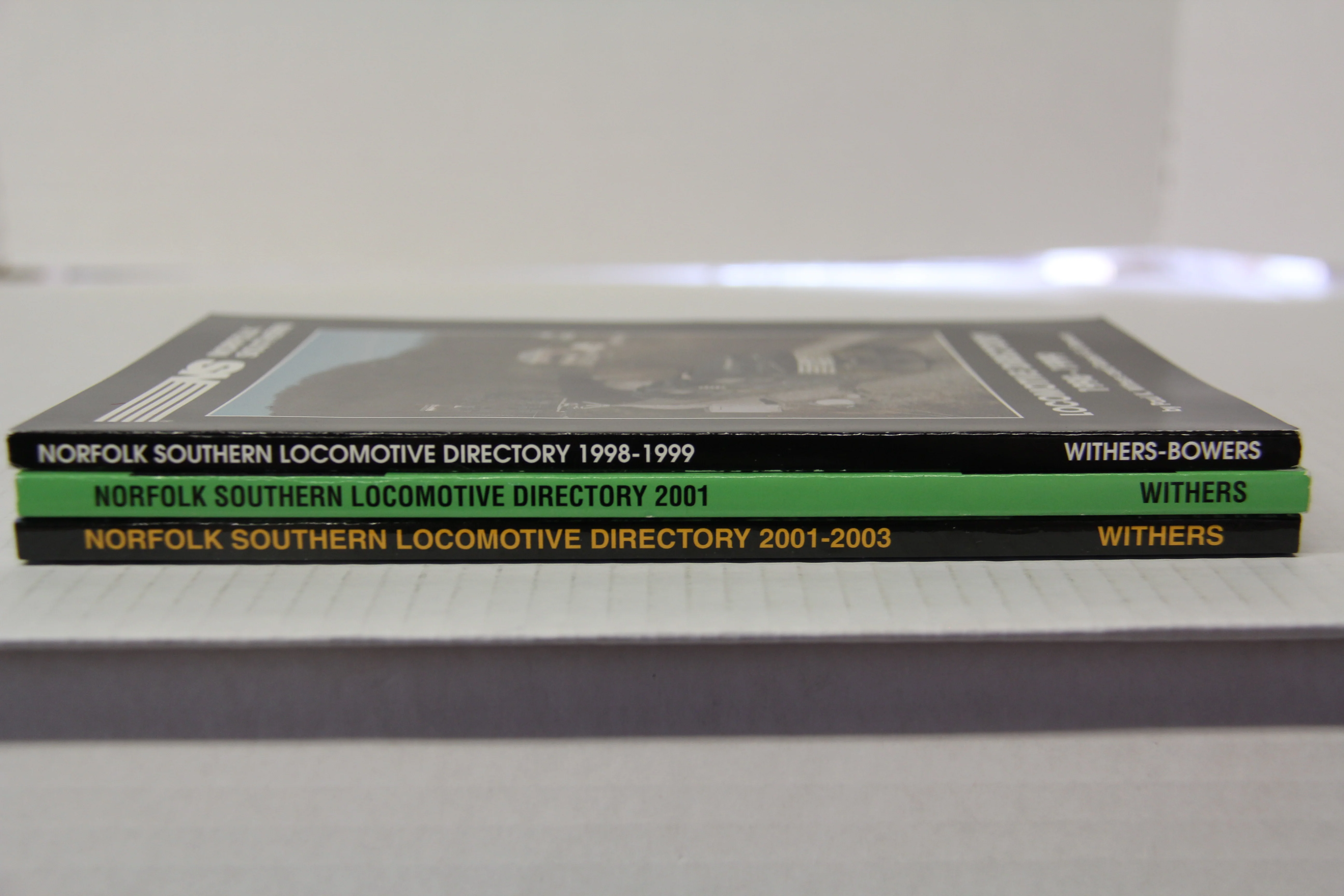 "Norfolk Southern Locomotive Directory" Various Years Paperback Books-3 Vol Set-Second hand-M5876 - Image 7