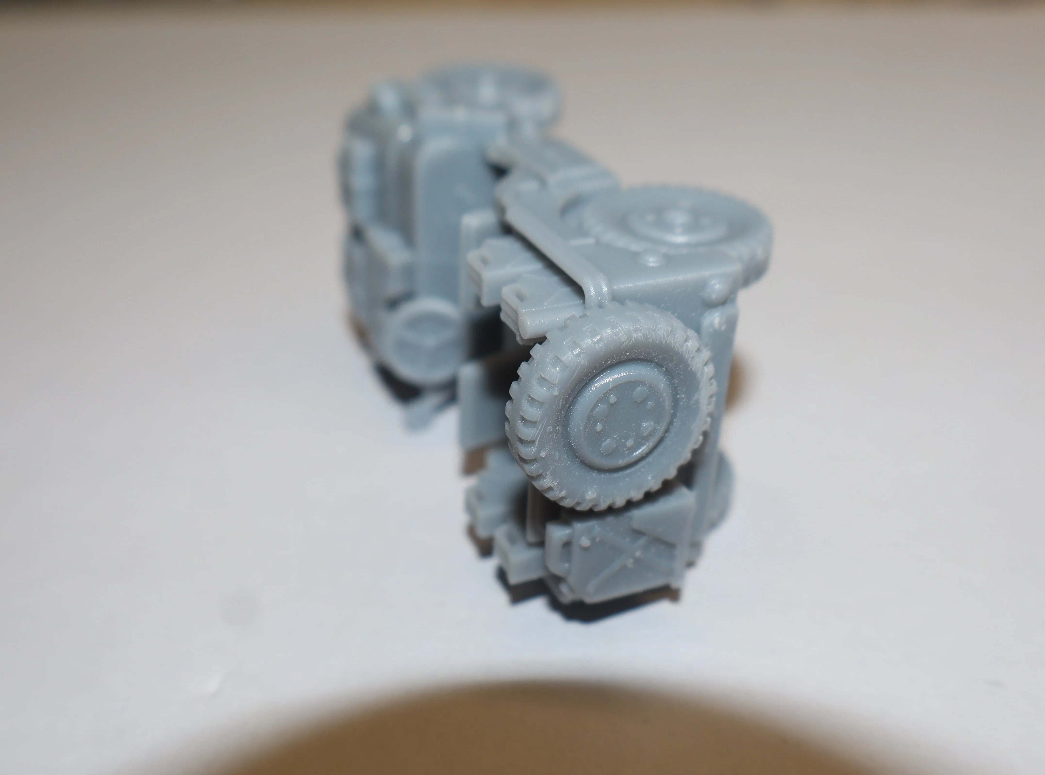 Phoenix Precision Models PPM-33124 - Flat Car Load - WW2 Willy's Jeep - Image 5