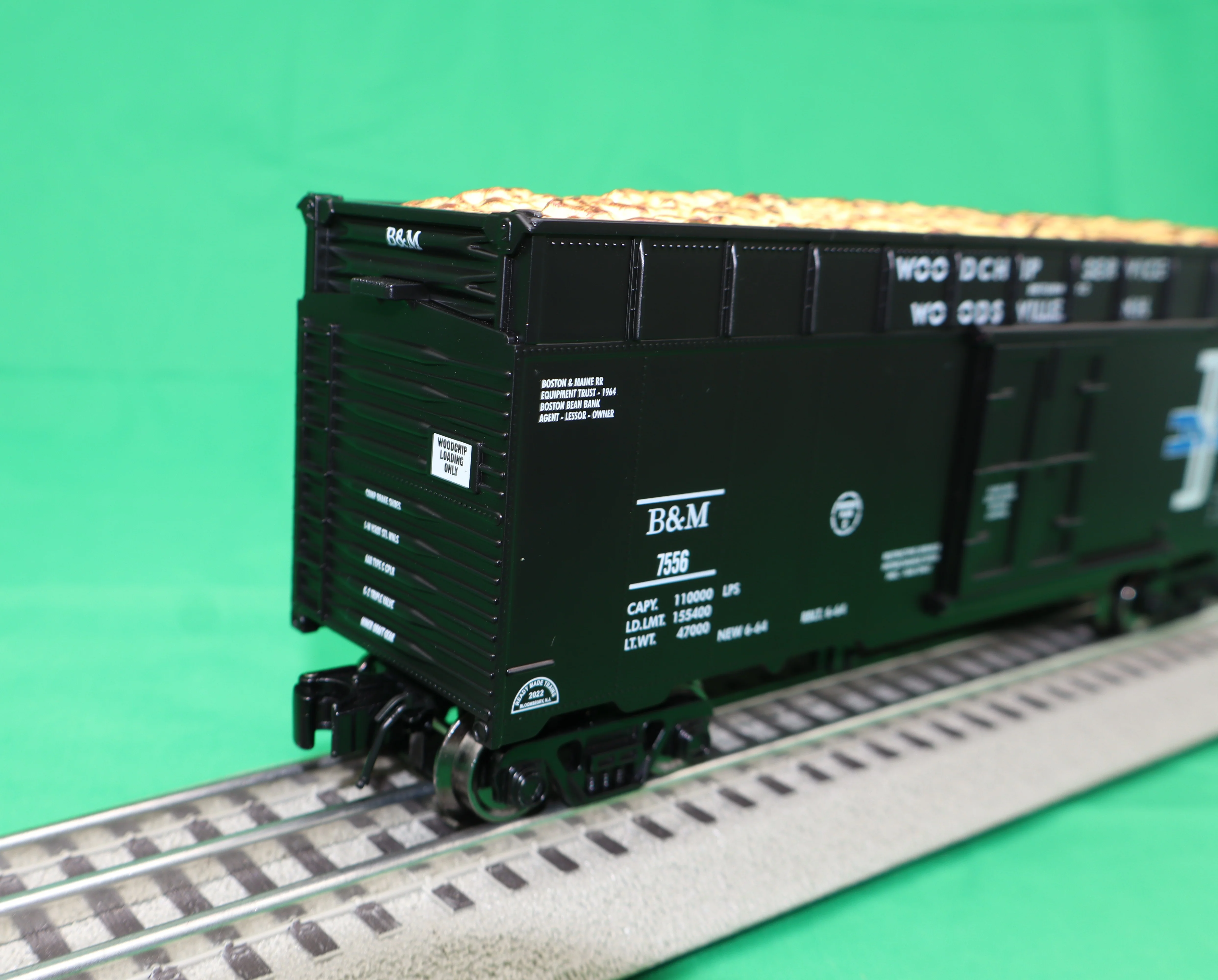 Ready Made Trains RMT-86442 - 40' Woodchip Car "Boston & Maine" - Image 2
