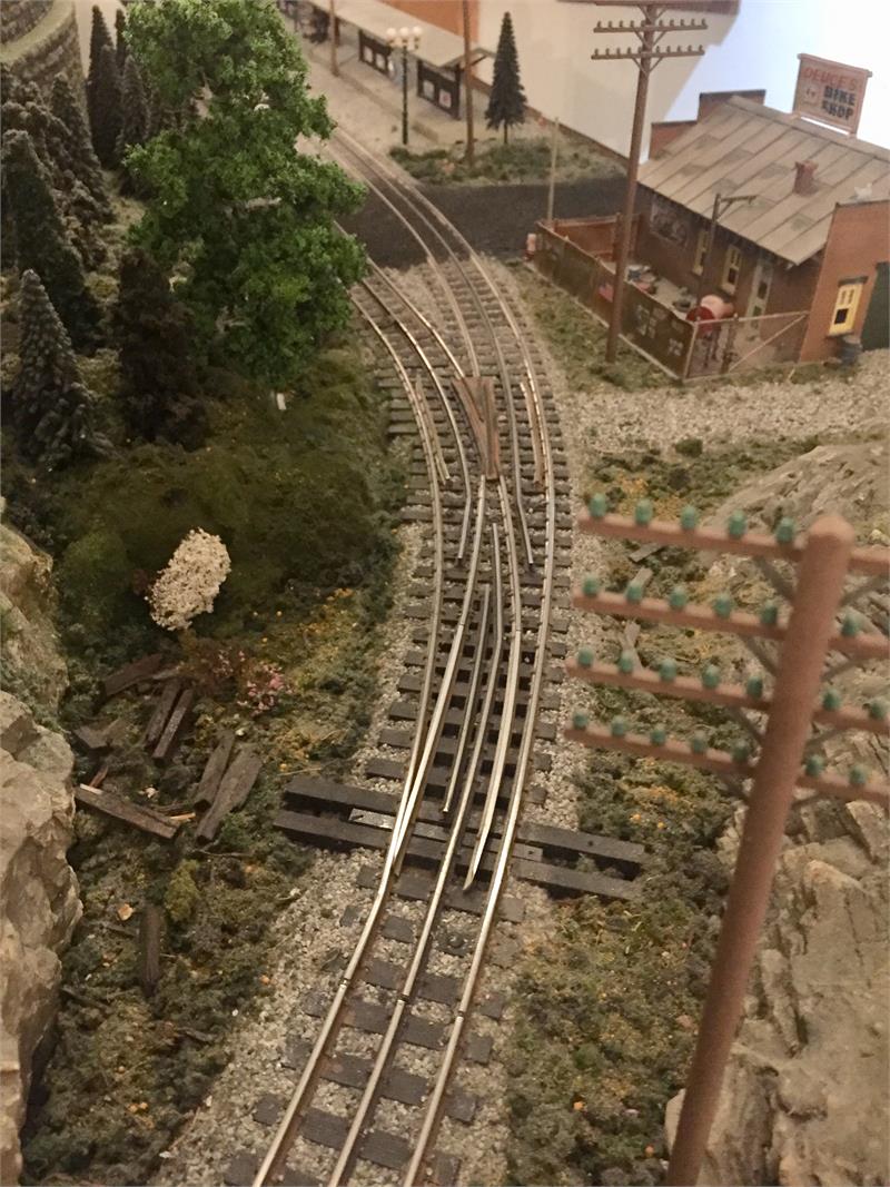 Ross Custom Switches #231M25 - Premiere Line - #6 096-072 Curved Switch Track (Left) w/ Dz2500 - Image 2