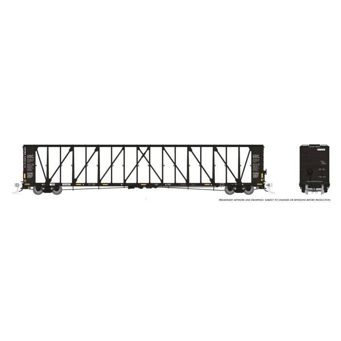 Rapido Trains HO 174012A - NSC 73' Centerbeam Flatcar "Norfolk Southern"