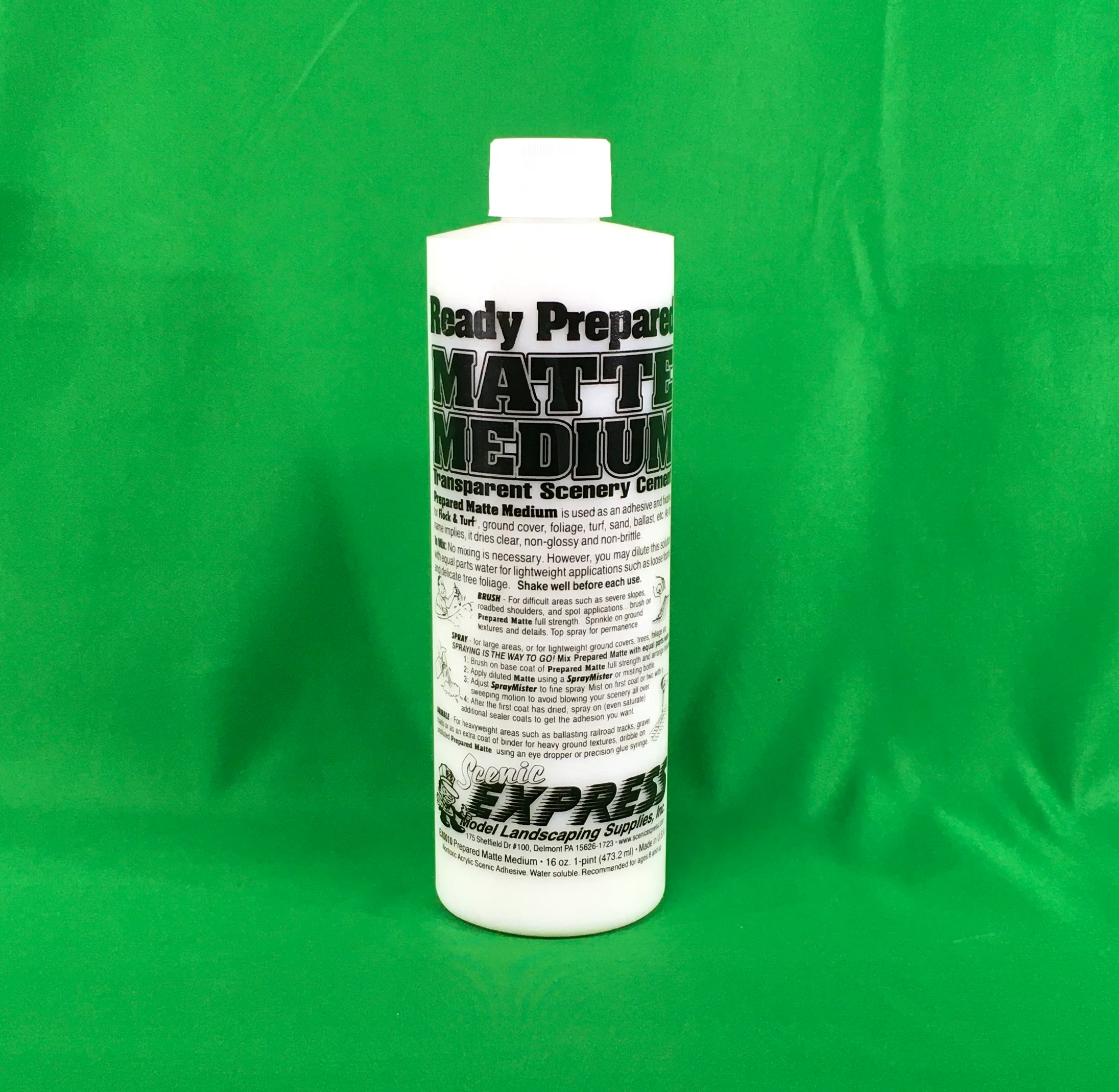 Scenic Express EX0010 - Prepared Matte Medium 16 Oz
