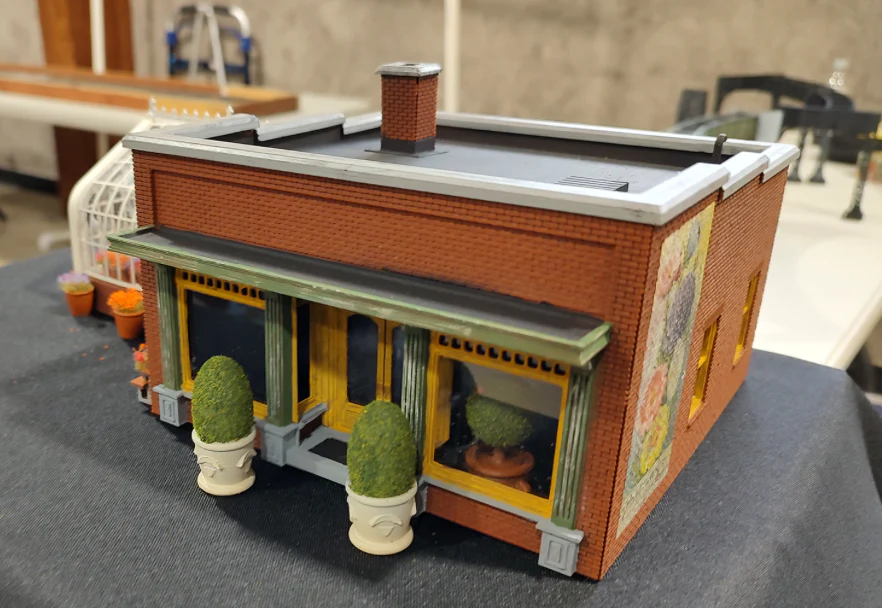Sedgwick O Scale Models M005 - Rosie's Flower Shop Kit - Image 2