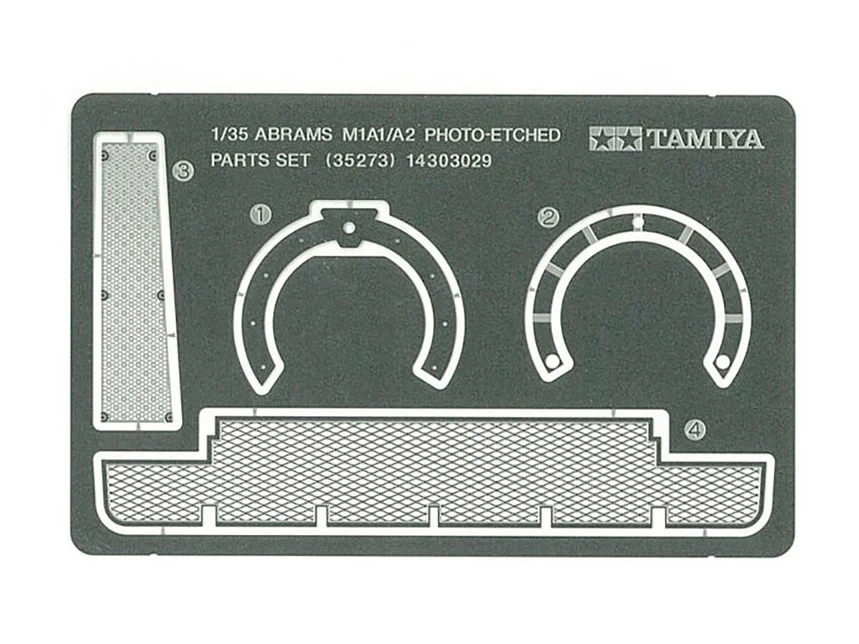 Tamiya 25216 - M1A1 Abrams Ukraine - 1/35 Scale Model Kit - Image 5
