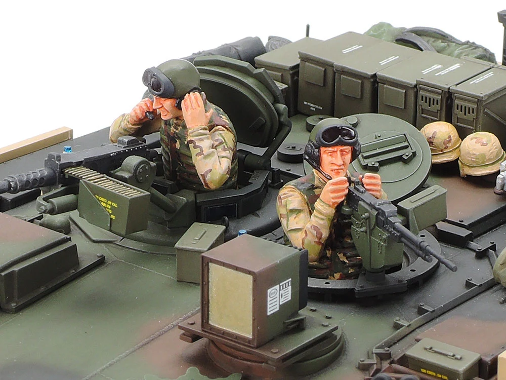 Tamiya 35269 - U.S. M1A2 Abrams Main Battle Tank w/ 120mm Gun - 1/35 Scale Model Kit - Image 6