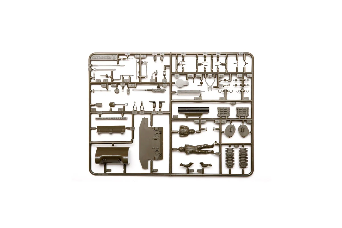 Tamiya 35322 - Israeli Tank M1 Super Sherman - 1/35 Scale Model Kit - Image 10