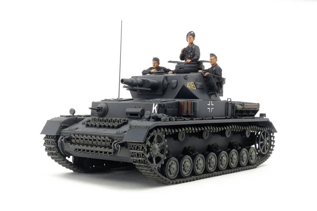 Tamiya 35374 - German Tank Pz.Kpfw.IV - 1/35 Scale Model Kit - Image 2