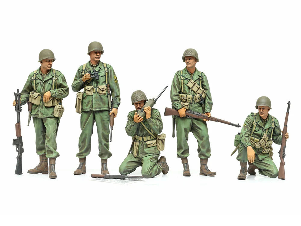 Tamiya 35379 - U.S. Infantry Scout Set - 1/35 Scale Model Kit - Image 2