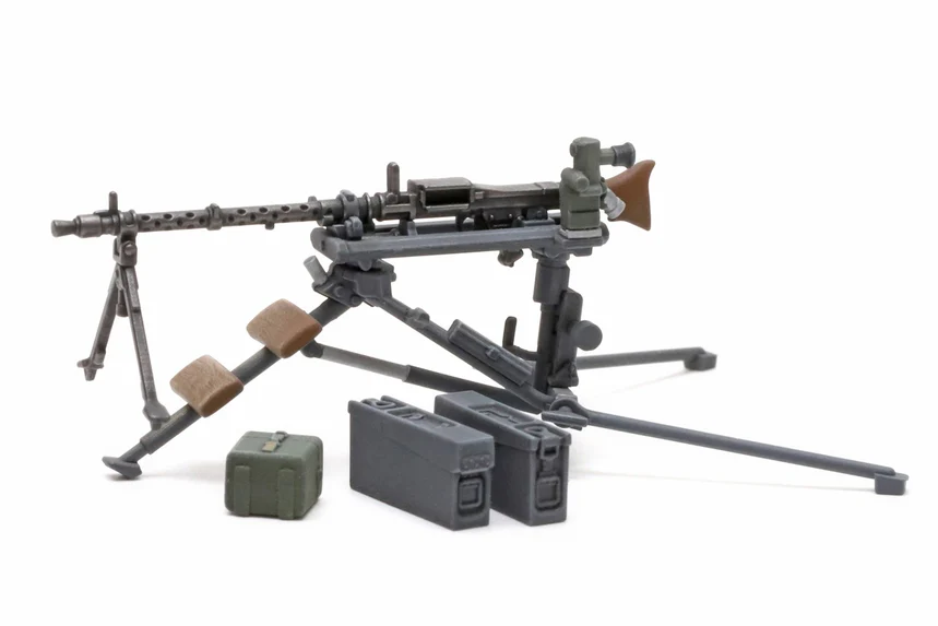 Tamiya 35386 - German Machine Gun Team Set (Mid-WWII) - 1/35 Scale Model Kit - Image 3