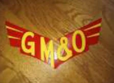 Trackside 3D #53 - 3D Printed Railroad Signs "Gulf, Mobile & Ohio" (GM&O) - Image 3