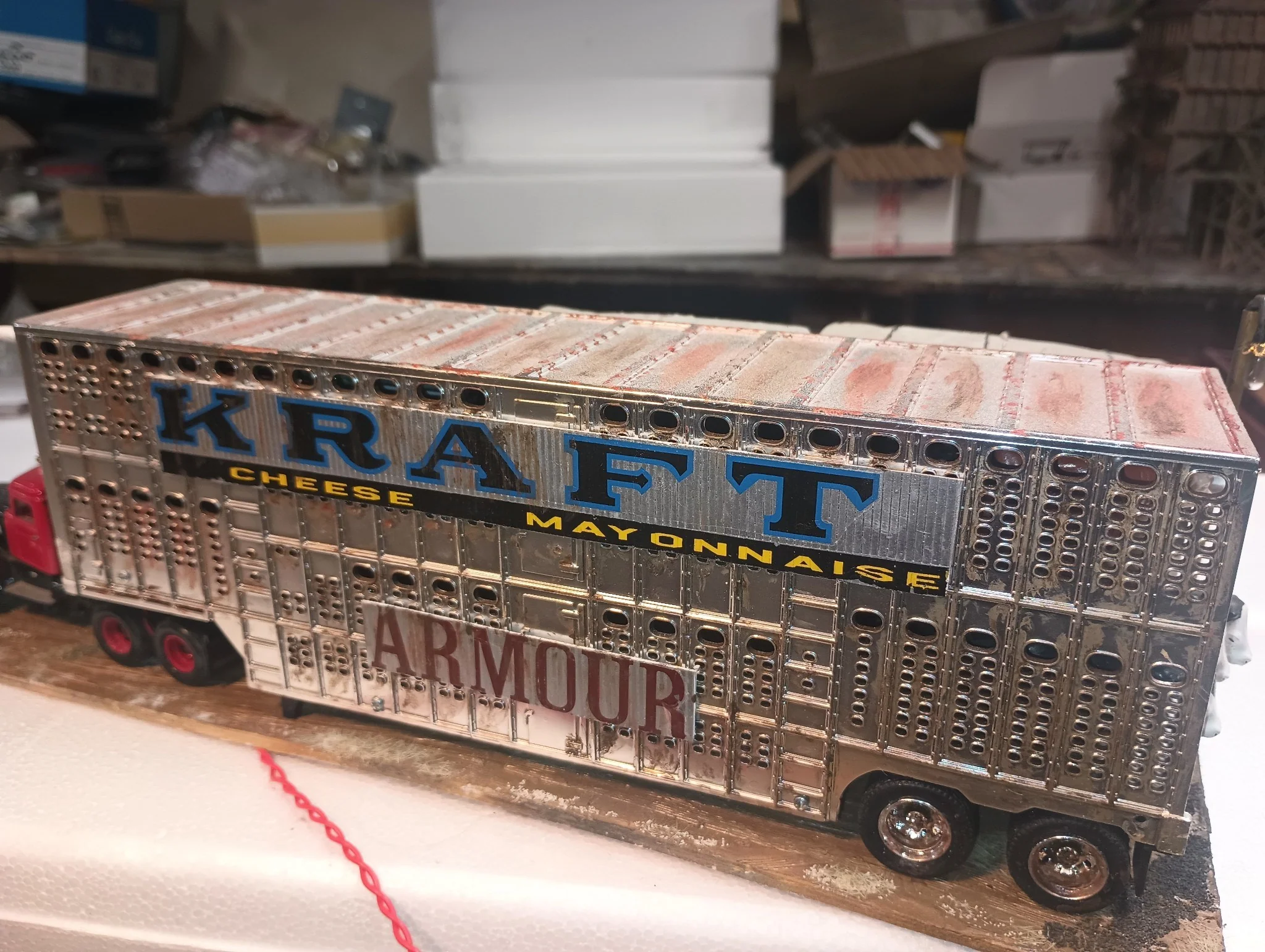 TW TrainWorx Stock Pen/Corral Kit - assembled and detailed by Harry Hieke - Image 13