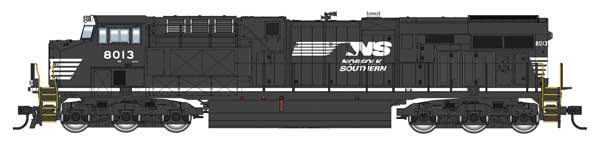 Walthers HO 910-10231 - Mainline - GE ES44AC Evolution Series GEVO Diesel Engine "Norfolk Southern" #8013  (Standard DC) - Image 4
