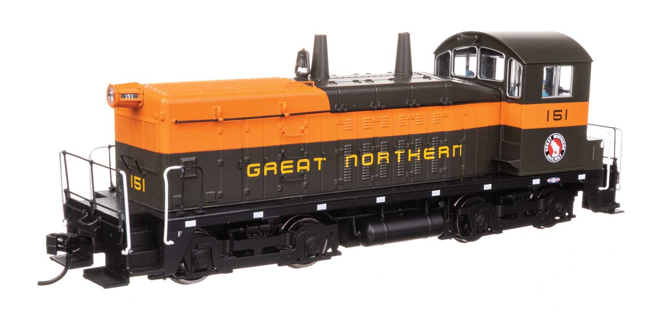 Walthers HO 910-10627 - Mainline - EMD NW2 Diesel Locomotive ”Great Northern” #151 (Phase V) - Image 4