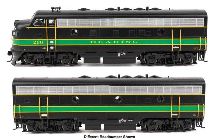 Walthers HO 910-11415 - Mainline - EMD F7 Diesel Locomotive "Reading" #269A/B (Standard DC) - Image 2