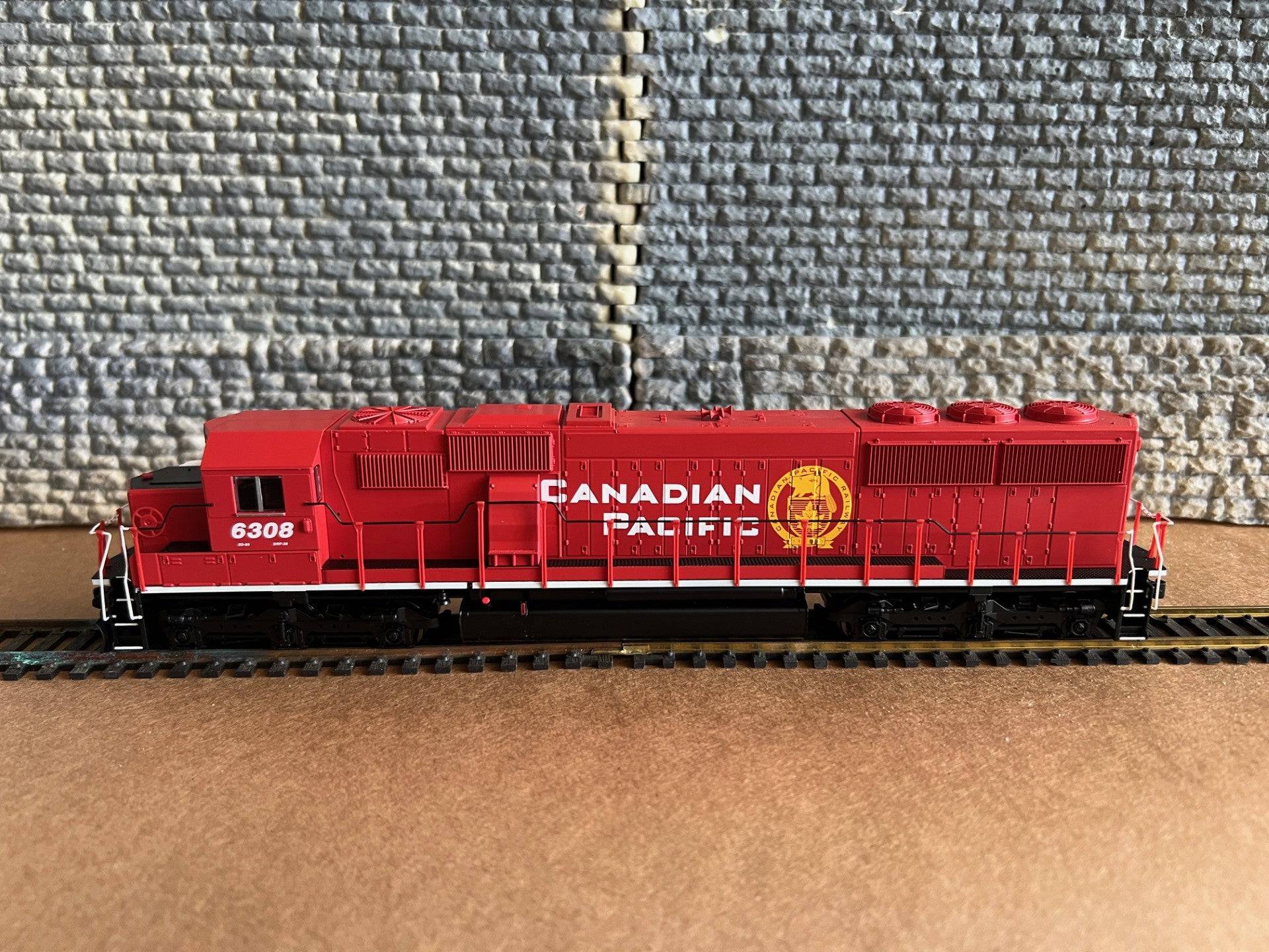 Walthers HO 910-19762 - Mainline - EMD SD60 Spartan Cab Diesel Locomotive "Canadian Pacific" #6305 (ESU Sound & DCC)