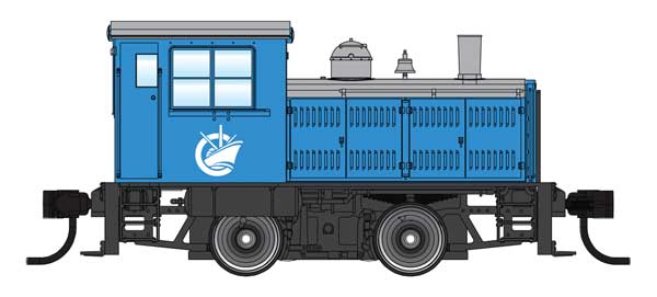Walthers HO 910-20014 - Mainline - Plymouth ML-8 Industrial Switcher Diesel Locomotive "Coastal Transportation" (DCC Only) - Image 5