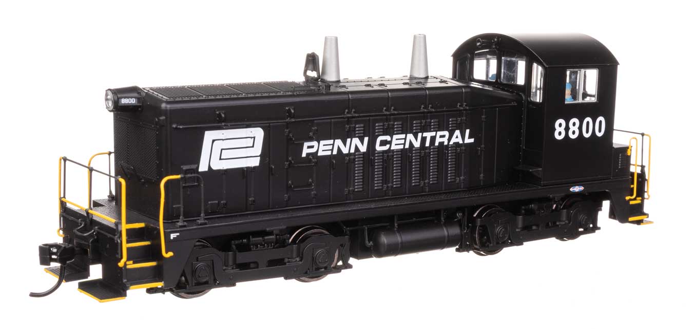 Walthers HO 910-20631 - Mainline - EMD NW2 Diesel Locomotive ”Penn Central" #8800 w/ ESU Sounds (Phase V) - Image 2