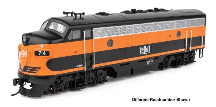Walthers HO 910-21401 - Mainline - EMD F7 Diesel Locomotive "Bessemer & Lake Erie" #720A/B (ESU Sound & DCC) - Image 3