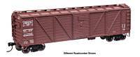 Walthers HO 910-40361 - Mainline - 40' ARA Single Sheathed Boxcar w/Dreadnaught Ends "St. Louis-San Francisco" #162135 - Image 4
