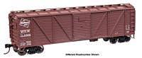 Walthers HO 910-40373 - Mainline - 40' AAR Single Sheathed Boxcar w/Dreadnaught Ends "Milwaukee Road" #714037 - Image 4
