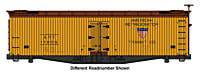Walthers HO 910-41226 - Mainline - 40' Wood Reefer w/ Wood Ends "American Refrigerator Transit" #17826 - Image 3