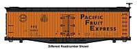 Walthers HO 910-41232 - Mainline - 40' Wood Reefer w/ Wood Ends "Pacific Fruit Express" #36427 - Image 5