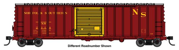 Walthers HO 910-46048 - Mainline - 50' ACF Exterior Post Dreadnaught End Plate B Boxcar "Norfolk Southern" #2247