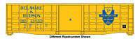 Walthers HO 910-46708 - Mainline - 50' Waffle Side Boxcar "Delaware & Hudson" #24041 - Image 4