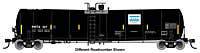 Walthers HO 910-48236 - Mainline - Trinity 25,000-Gallon Tank Car "PRTX" #107 (Chicago Ashphalt) - Image 4