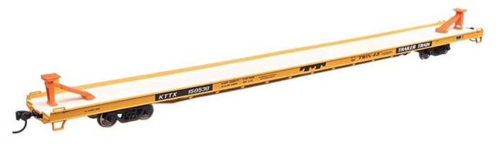 Walthers HO 910-5741 - Mainline - 89' Channel Side Flatcar "KTTX" #153988