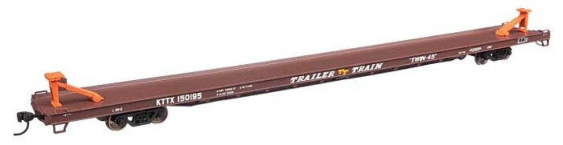Walthers HO 910-5748 - Mainline - 89' Channel Side Flatcar "KTTX" #150228