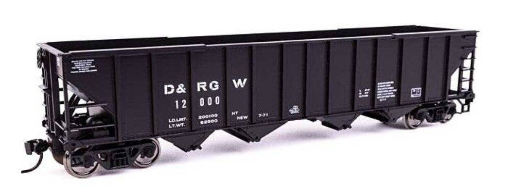 Walthers HO 910-57815 - Mainline - 50' 100-Ton 4-Bay Hopper "Denver & Rio Grand Western" #12235