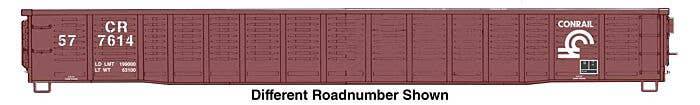 Walthers HO 910-6078 - Mainline - 53' Corrugated-Side Gondola "Conrail" #577647 - Image 4