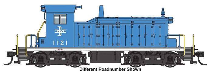 Walthers HO 910-9239 - Mainline - EMD SW1 Diesel Locomotive "Boston & Maine" #1130 (Standard DC)