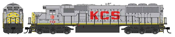 Walthers HO 910-9767 - Mainline - EMD SD60 Spartan Cab Diesel Locomotive "Kansas City Southern" #744 (Standard DC) - Image 4