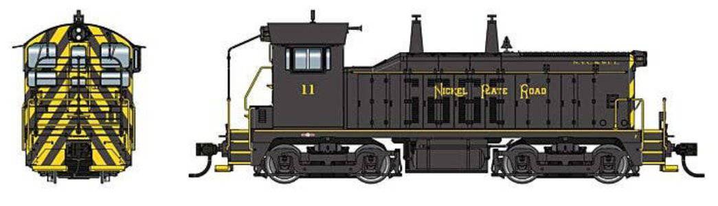 Walthers HO 920-43506 - Proto - EMD NW2 Diesel Locomotive "Nickel Plate Road" #21 (LokSound 5 & DCC) - Image 2