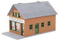 Walthers HO 931-923 - Trainline - Tony's Pizza - Building Kit - Image 2