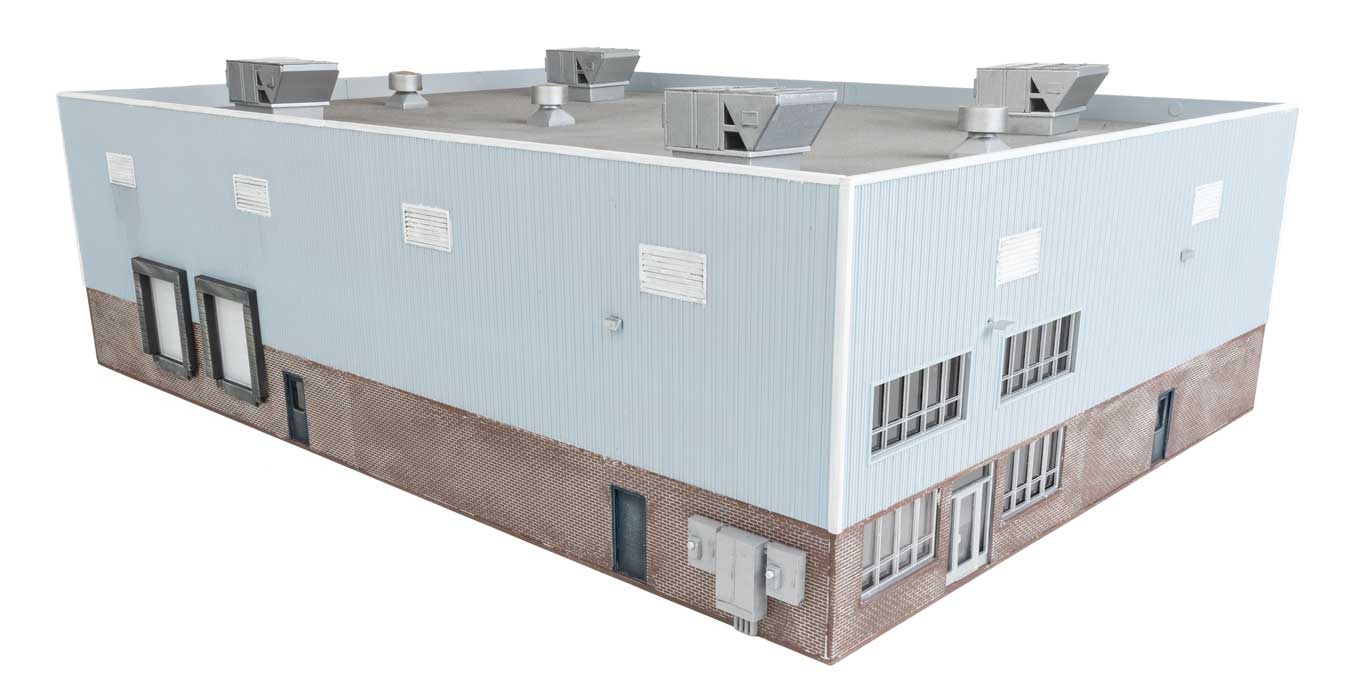 Walthers HO 933-4145 - Cornerstone - Plastic Pellet Plant Kit - Image 2